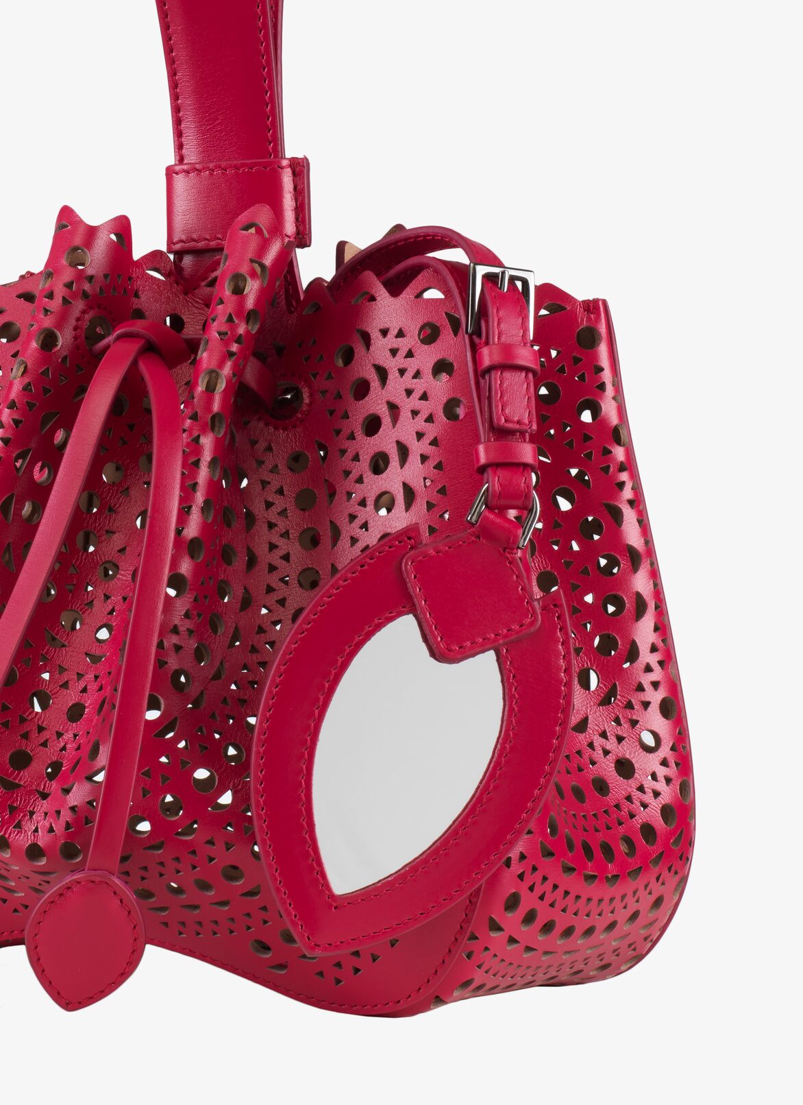 Rose-Marie 19 Bracelet Bag ALAÏA RASPBERRY PINK ROSE-MARIE 19 BRACELET BAG